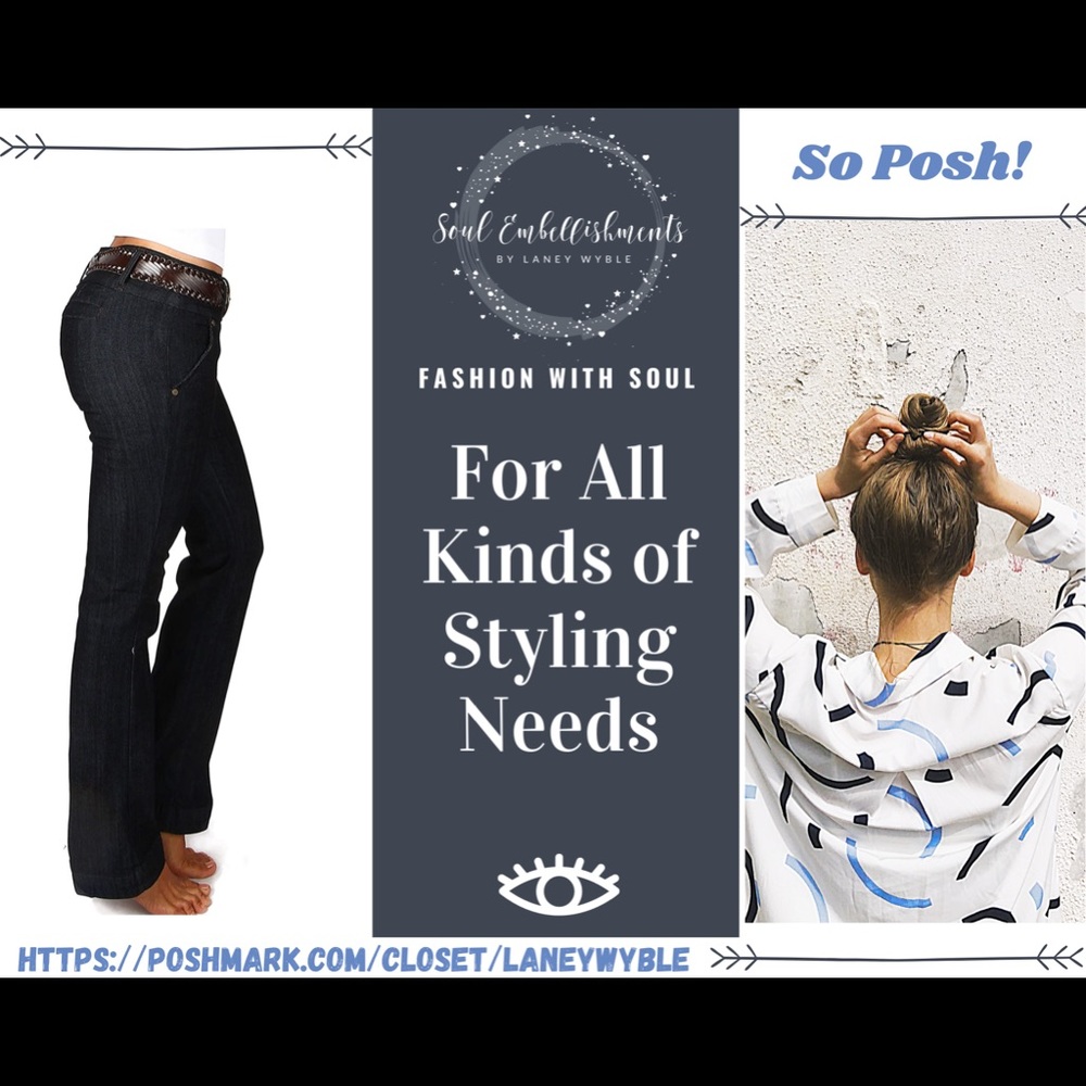 BoomBoom Bootie Sculpt Dark Indigo Low Rise Flares - Picture 2 of 16